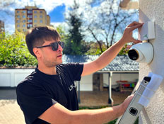 Montaj Camere de supraveghere video Bloc, Parcare, LINX Brasov