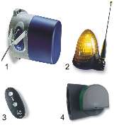 Kit automatizare usa sectional industriala pana la 15 metri patrati