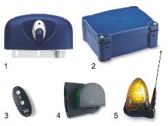 Kit automatizare usa pliabila industriala pana la 200 kg