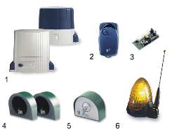 Automatizare poarta culisanta industriala pana la 2200 kg